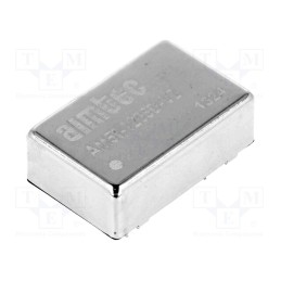 1 pcs x AIMTEC - AM5T-1205D-VZ - Converter: DC/DC, 5W, Uin: 9÷18V, Uout: 5VDC, Uout2: -5VDC, DIP24