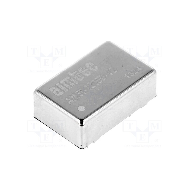 1 pcs x AIMTEC - AM5T-1205D-VZ - Converter: DC/DC, 5W, Uin: 9÷18V, Uout: 5VDC, Uout2: -5VDC, DIP24