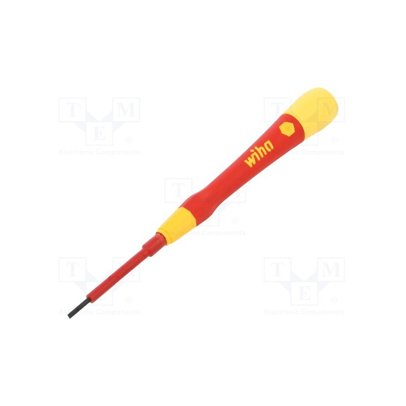 1 pcs x WIHA - 42375 - Screwdriver, insulated,precision, slot, SL 2, Blade length: 50mm