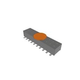 1 pcs : CLP-110-02-F-D-A-K-TR - Headers & Wire Housings Low Profile Dual-Wipe Socket, .050' Pitch