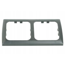 Double frame for Haba anthracite trailer socket