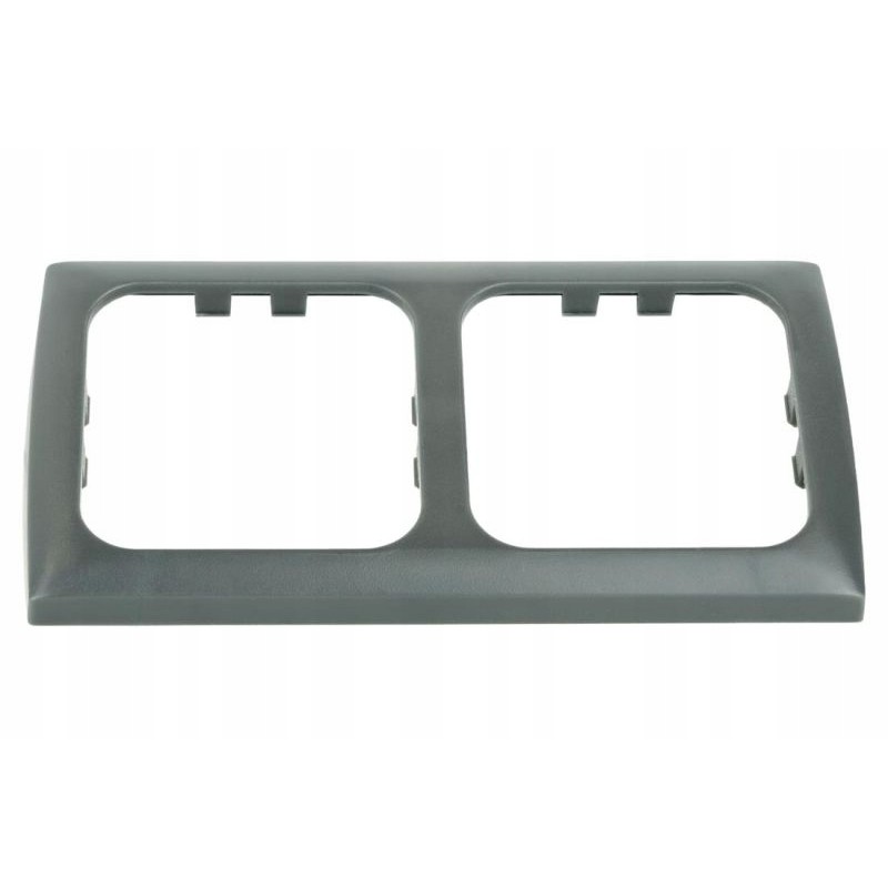 Double frame for Haba anthracite trailer socket