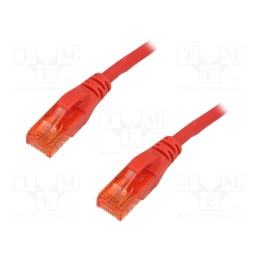 1 pcs x DIGITUS - DK-1612-030/R - Patch cord, U/UTP, 6, stranded, CCA, PVC, red, 3m, 26AWG