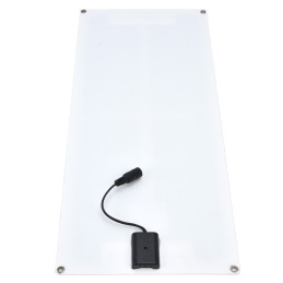 Photovoltaic solar panel charging plate