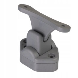 Door lock, movable latch, catch, stopwatch, gray