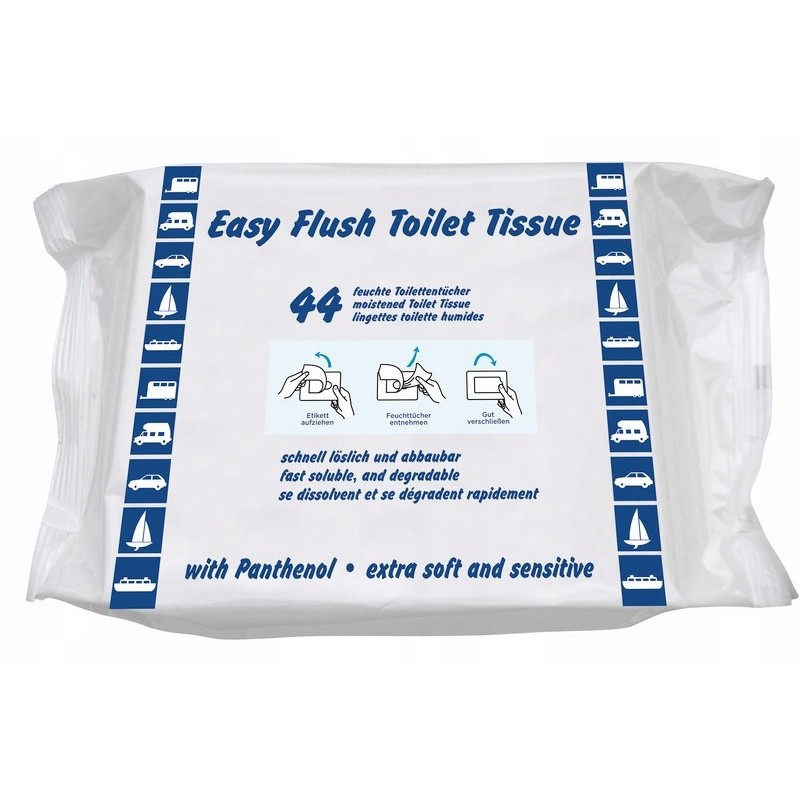 yachticon toilet wet wipes 44 pcs