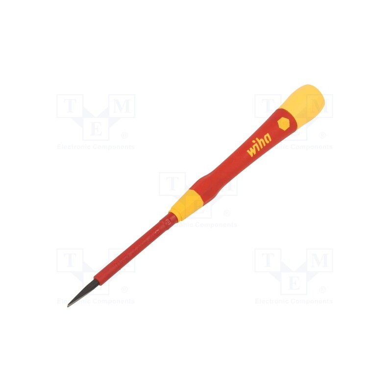 1 pcs x WIHA - 42471 - Screwdriver, insulated,precision, slot, SL 3,5, 1kVAC