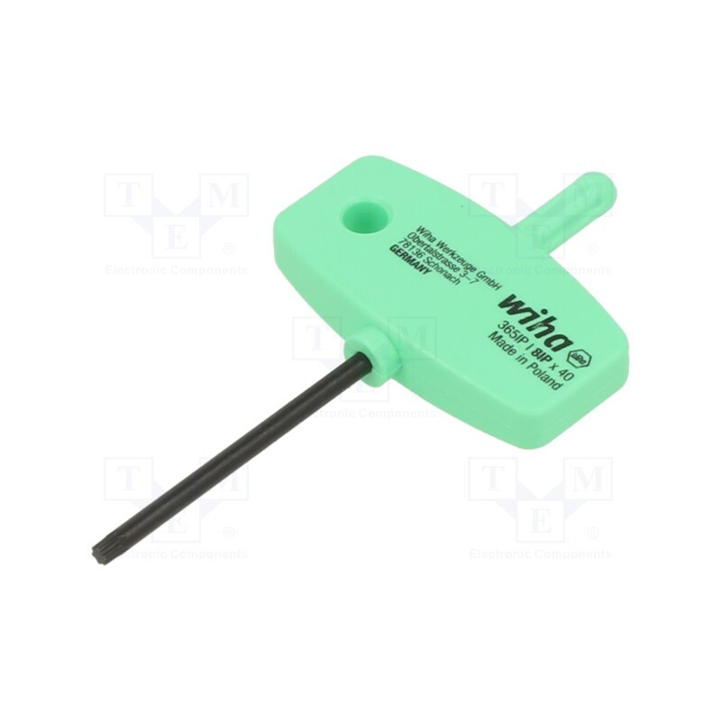 1 pcs x WIHA - 26184 - Wrench, Torx® PLUS, 8IP, Overall len: 75mm, Working part len: 40mm