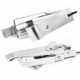 Galvanized side lock 17x5cm