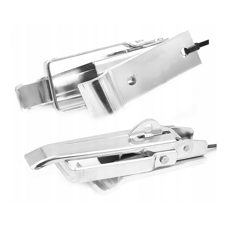 Galvanized side lock 17x5cm