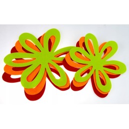 Felt dividers to protect against scratching