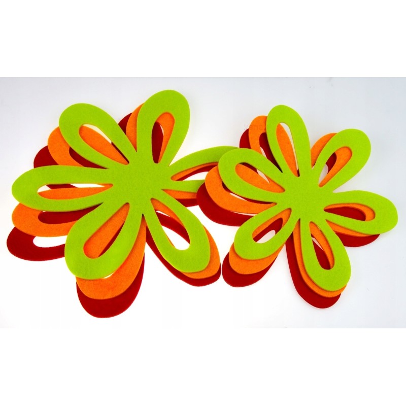 Felt dividers to protect against scratching