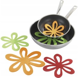 Felt dividers to protect against scratching