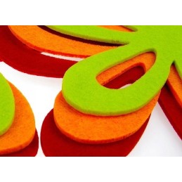 Felt dividers to protect against scratching