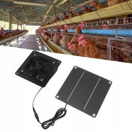 Solar mat fan 12v 10w solar