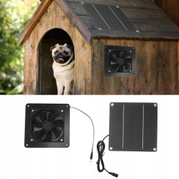 Solar mat fan 12v 10w solar