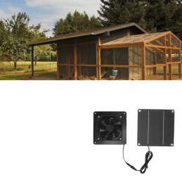 Solar mat fan 12v 10w solar