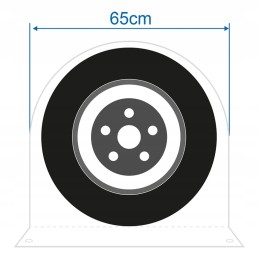 Wheel cover, protective cover, tire apron
