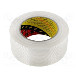 1 rol x 3M - 7000035363 - Packing tapes, L: 50m, Width: 50mm, Thick: 0.131mm, transparent