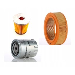 Bulgar 1661 1733 1792 trolley filter set old