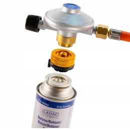 Cadac reduction adapter from bayonet to en417 cartridges