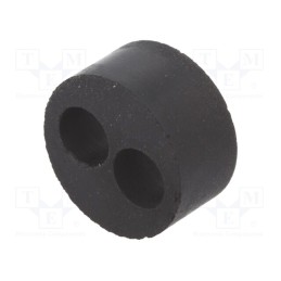 1 pcs x LAPP - 53320260 - Insert for gland, 6mm, M20, IP54, NBR rubber, Holes no: 2