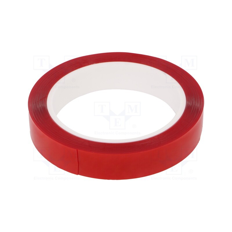 1 rol x - 7005 AKRYLOWA 0.5MM 19MM-5.5M - Tape: fixing, W: 19mm, L: 5.5m, Thk: 0.5mm, double-sided, acrylic