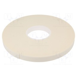 1 rol x - 3502 PIANKOWA 1MM 19MM-33M - Tape: fixing, W: 19mm, L: 33m, Thk: 1mm, two-sided adhesive, white