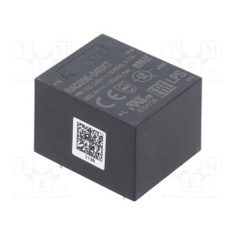 1 pcs x RECOM - RAC05E-04SKT - Converter: AC/DC, 5W, 90÷264VAC, Usup: 130÷370VDC, Uout: 4VDC, 72%