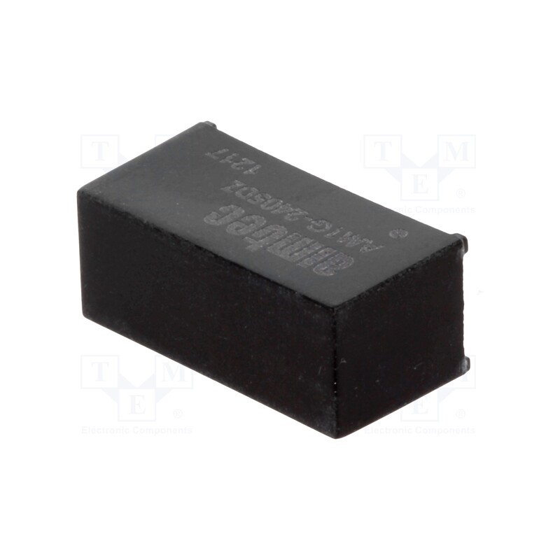 1 pcs x AIMTEC - AM1G-2405DZ - Converter: DC/DC, 1W, Uin: 18÷36V, Uout: 5VDC, Uout2: -5VDC, SIP8