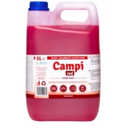 Fluid for tourist toilets, campi red flush, 5l