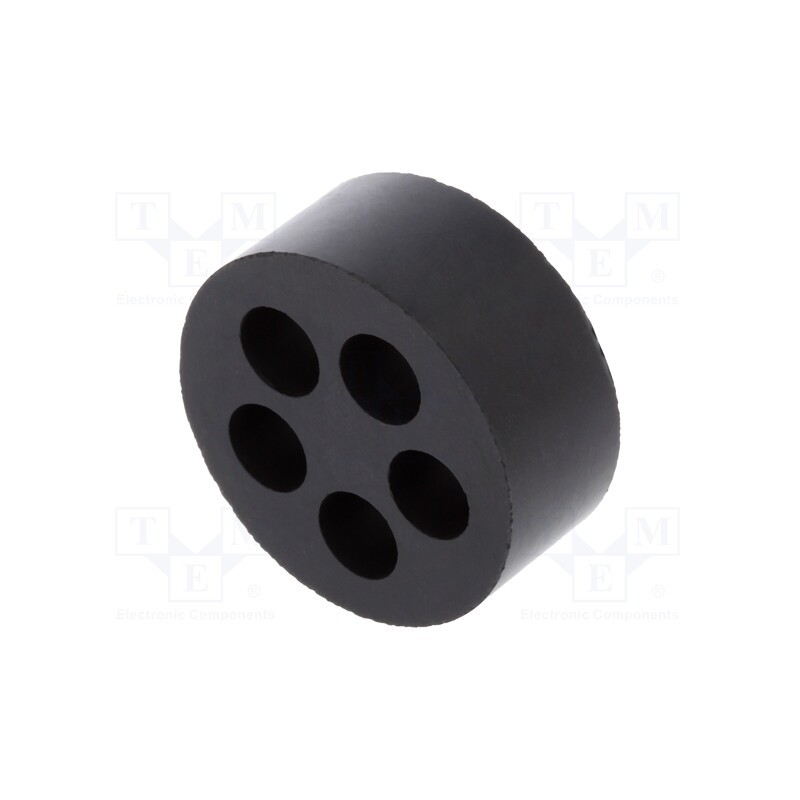 1 pcs x LAPP - 53340580 - Insert for gland, 8mm, M40, IP54, NBR rubber, Holes no: 5