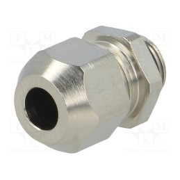1 pcs x HUMMEL - 1.112.0801.01 - Cable gland, M8, 0.75, IP68, brass, HSK-MINI