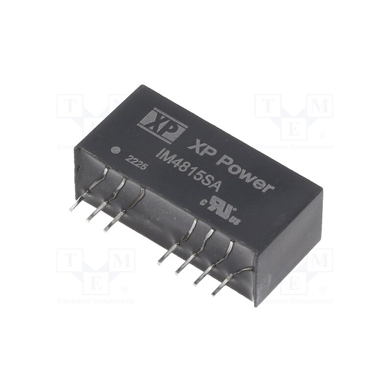 1 pcs x XP POWER - IM4815SA - Converter: DC/DC, 2W, Uin: 18÷75V, Uout: 15VDC, Iout: 135mA, SIP, THT