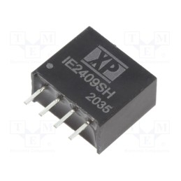 1 pcs x XP POWER - IE2409SH - Converter: DC/DC, 1W, Uin: 24V, Uout: 9VDC, Iout: 111mA, SIP, 150kHz