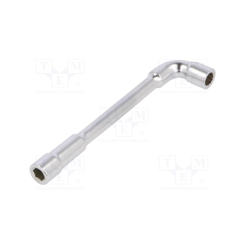 1 pcs x KING TONY - 1080-08 - Wrench, L-type,socket spanner, HEX 8mm, 120mm