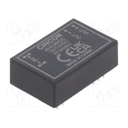 1 pcs x CINCON - EC4AW01 - Converter: DC/DC, 3.3/6W, Uin: 9÷36V, Uout: 5VDC, Iout: 1000mA, THT