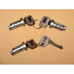 Cylinder container lock insert, unknown key