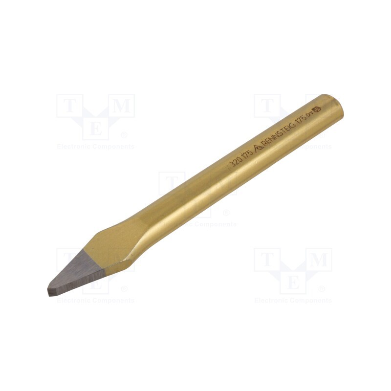 1 pcs x RENNSTEIG - 320 175 0 - Crosscut chisel, Tipwidth: 7mm, L: 175mm