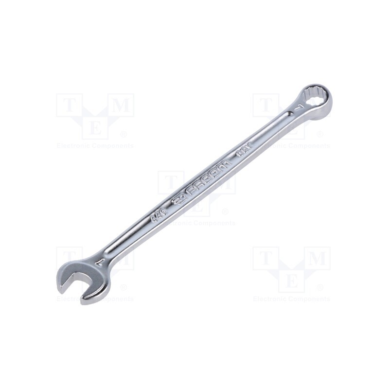 1 pcs x FACOM - 440.7 - Wrench, combination spanner, 7mm, L: 122mm, satin
