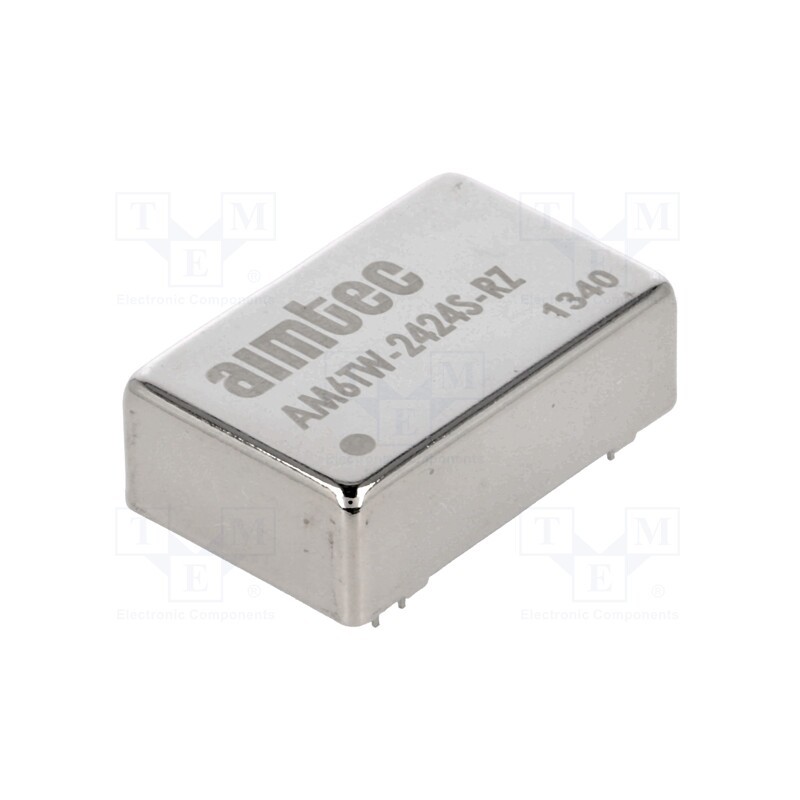 1 pcs x AIMTEC - AM6TW-2424S-RZ - Converter: DC/DC, 6W, Uin: 9÷36V, Uout: 24VDC, Iout: 250mA, DIP24