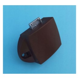 A furniture lock pressed into the trailer