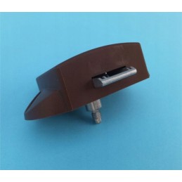 A furniture lock pressed into the trailer