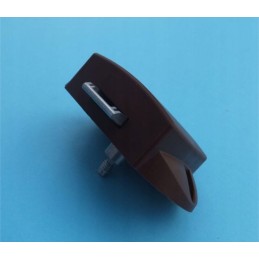 A furniture lock pressed into the trailer