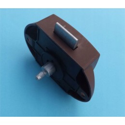 A furniture lock pressed into the trailer