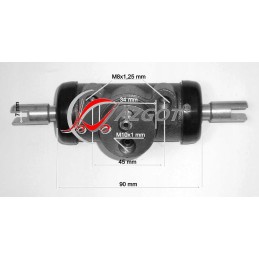Brake master cylinder toyota 5fd fg30