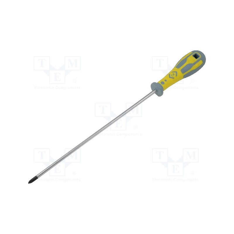 1 pcs x C.K - T49112-1250 - Screwdriver, Phillips, PH1, Blade length: 250mm