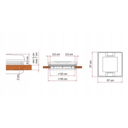 Vent 50 crystal fiamma roof window