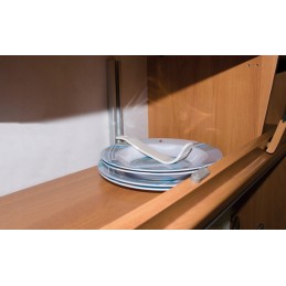 Plate cabinet holder, fiamma plate lock