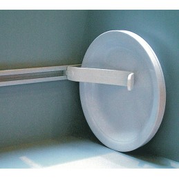 Plate cabinet holder, fiamma plate lock